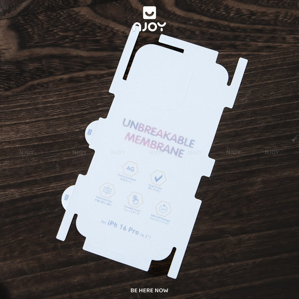 Miếng Dán PPF Nhám Chống Vân Tay Cho Điện Thoại iPhone 16 Pro Max 15 14 13 12 11 Njoyshop