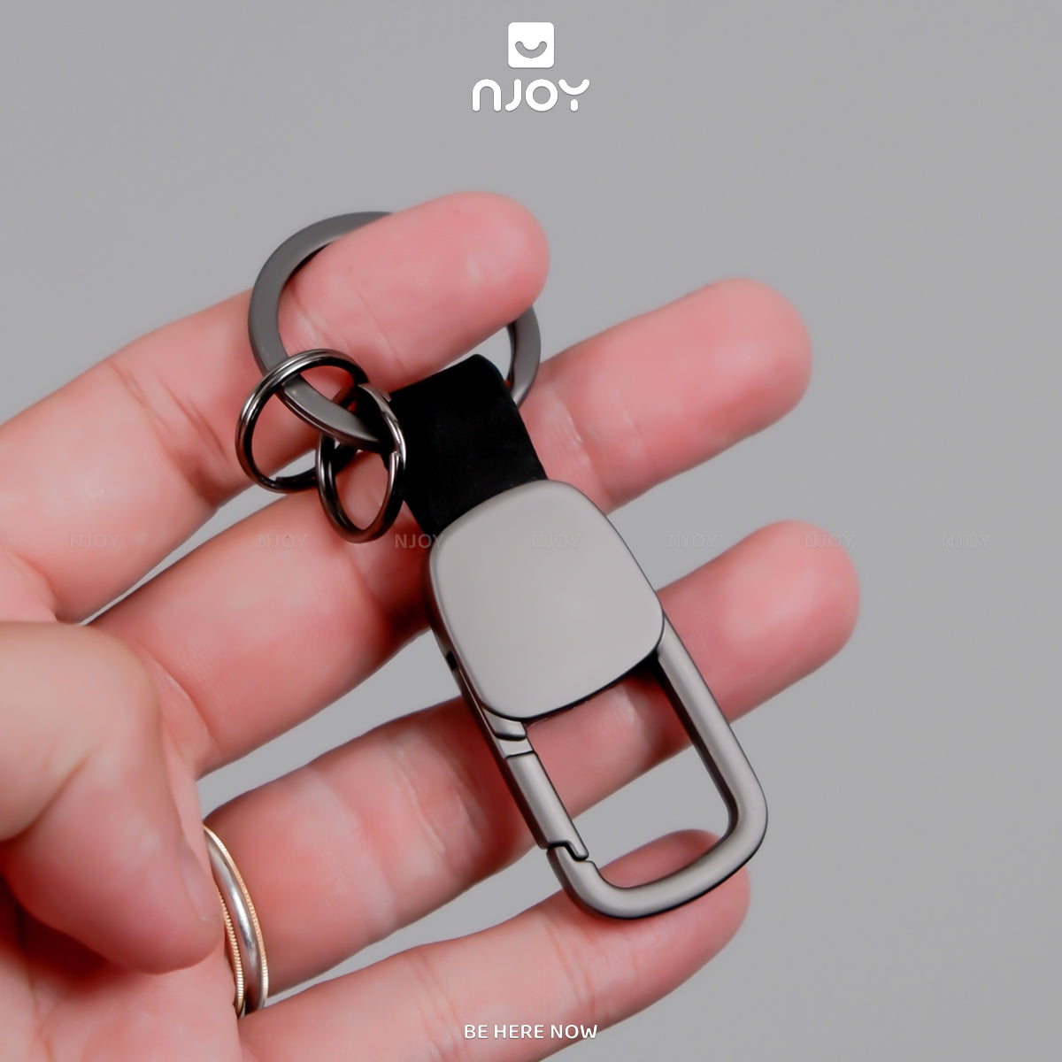 Móc Khóa Hợp Kim Kẽm Cao Cấp Chống Thất Lạc Nhỏ Gọn Tiện Lợi Cho Chìa Khóa USB Tai Nghe Airpods