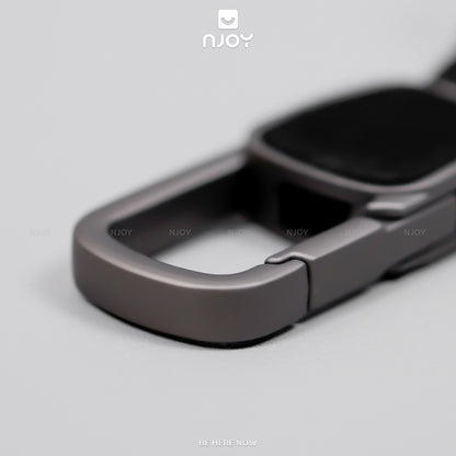 Móc Khóa Hợp Kim Kẽm Cao Cấp Chống Thất Lạc Nhỏ Gọn Tiện Lợi Cho Chìa Khóa USB Tai Nghe Airpods