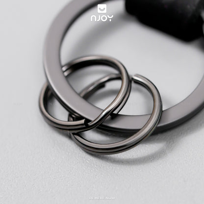 Móc Khóa Hợp Kim Kẽm Cao Cấp Chống Thất Lạc Nhỏ Gọn Tiện Lợi Cho Chìa Khóa USB Tai Nghe Airpods