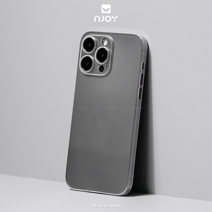 Ốp Nhám Siêu Mỏng Chống Vân Tay Bảo Vệ Camera Cho iPhone 17 Pro Max 16 15 14 13 12 11