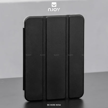 Ốp iPad Trong Suốt Chống Sốc Có Khay Đựng Bút Cho iPad Pro M4 M2 M1 Gen 11 10 Air 7 6 5 4 Mini 7 6