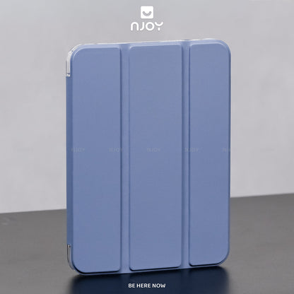 Ốp iPad Trong Suốt Chống Sốc Có Khay Đựng Bút Cho iPad Pro M4 M2 M1 Gen 11 10 Air 7 6 5 4 Mini 7 6