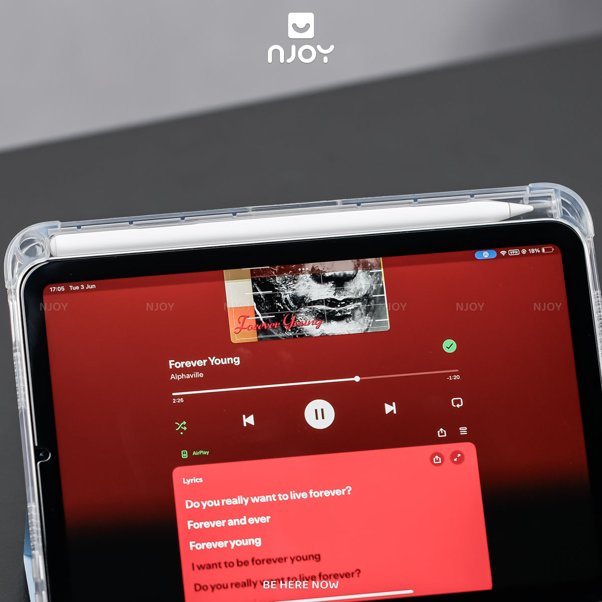 Ốp iPad Trong Suốt Chống Sốc Có Khay Đựng Bút Cho iPad Pro M4 M2 M1 Gen 11 10 Air 7 6 5 4 Mini 7 6