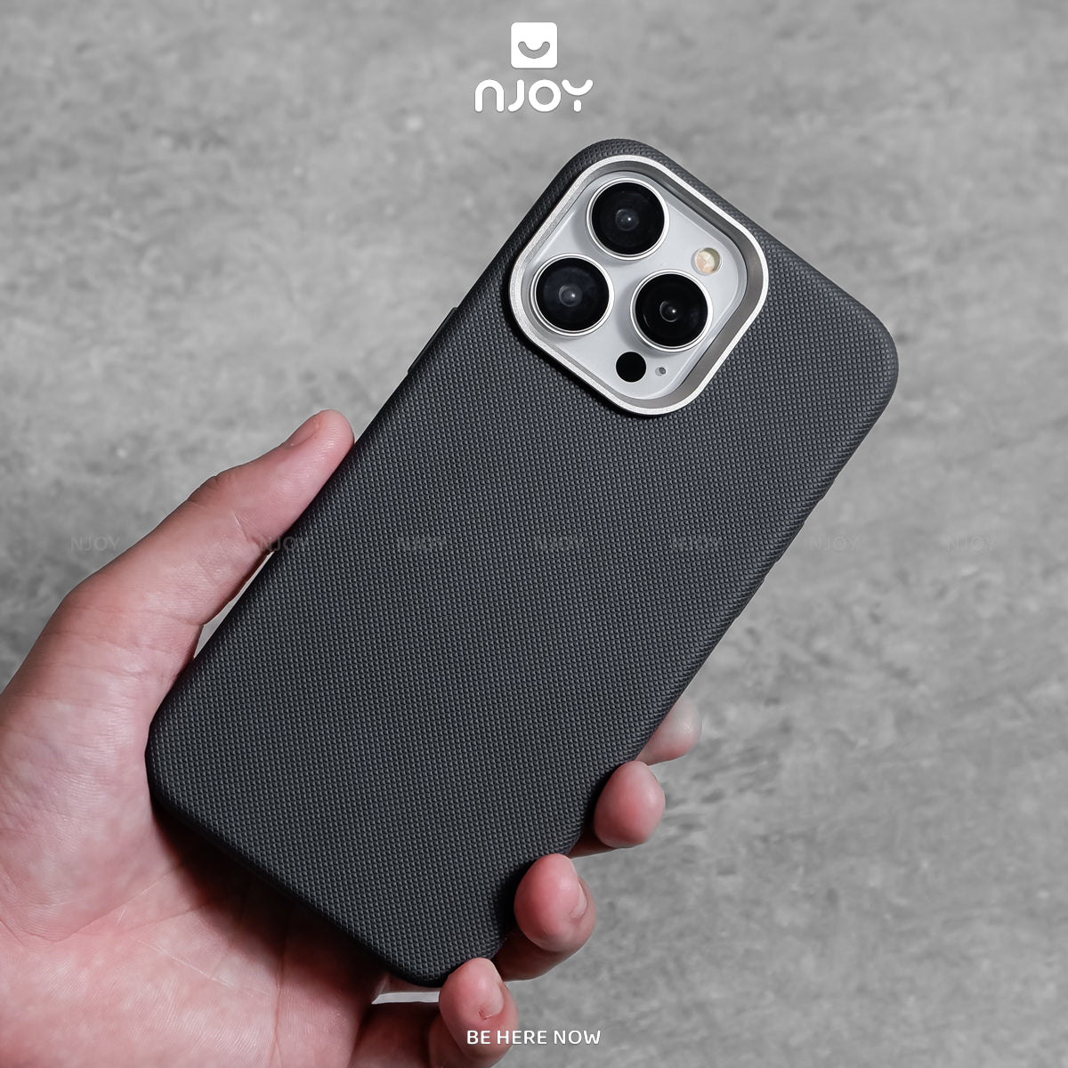 Ốp Magsafe Lưng Nhám Vân Nổi 3D Rammus Viền Kim Loại Cho iPhone 17 Pro Max 16 15 14 13 12