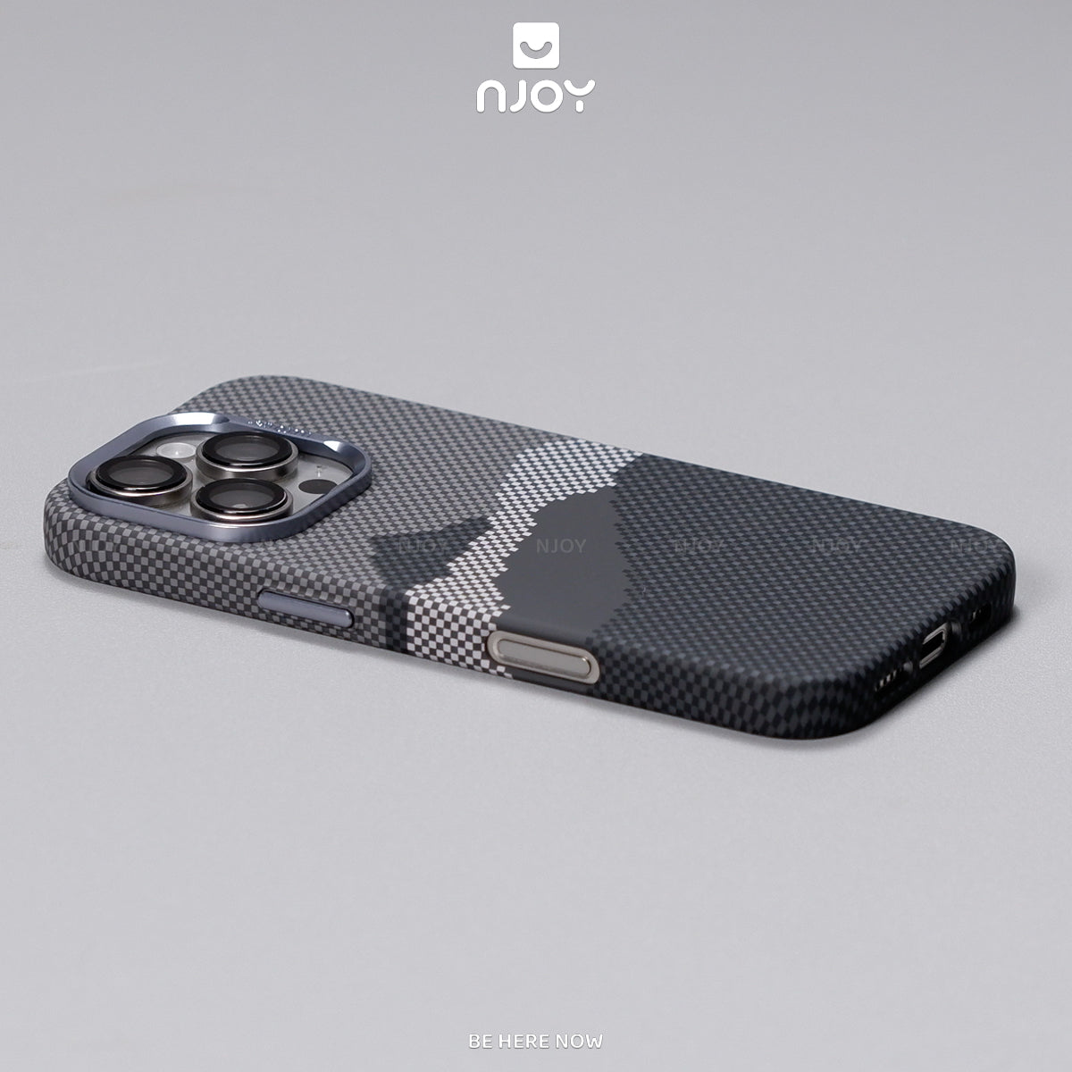 Ốp Carbon Magsafe Siêu Mỏng PC In Hình Núi Cho Điện THoại iPhone 17 Pro Max 16 15 14 13