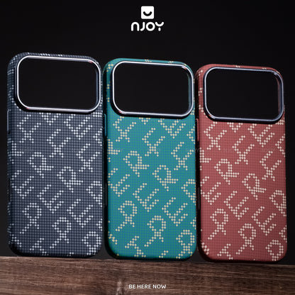 Ốp Carbon Magsafe Siêu Mỏng PC In Hình Cho Điện Thoại iPhone 17 Pro Max 16 15 14 13