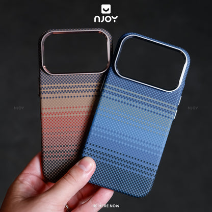 Ốp Carbon Magsafe Siêu Mỏng Họa Tiết 3D Nổi Cho iPhone 17 Pro Max 16 15 14 13