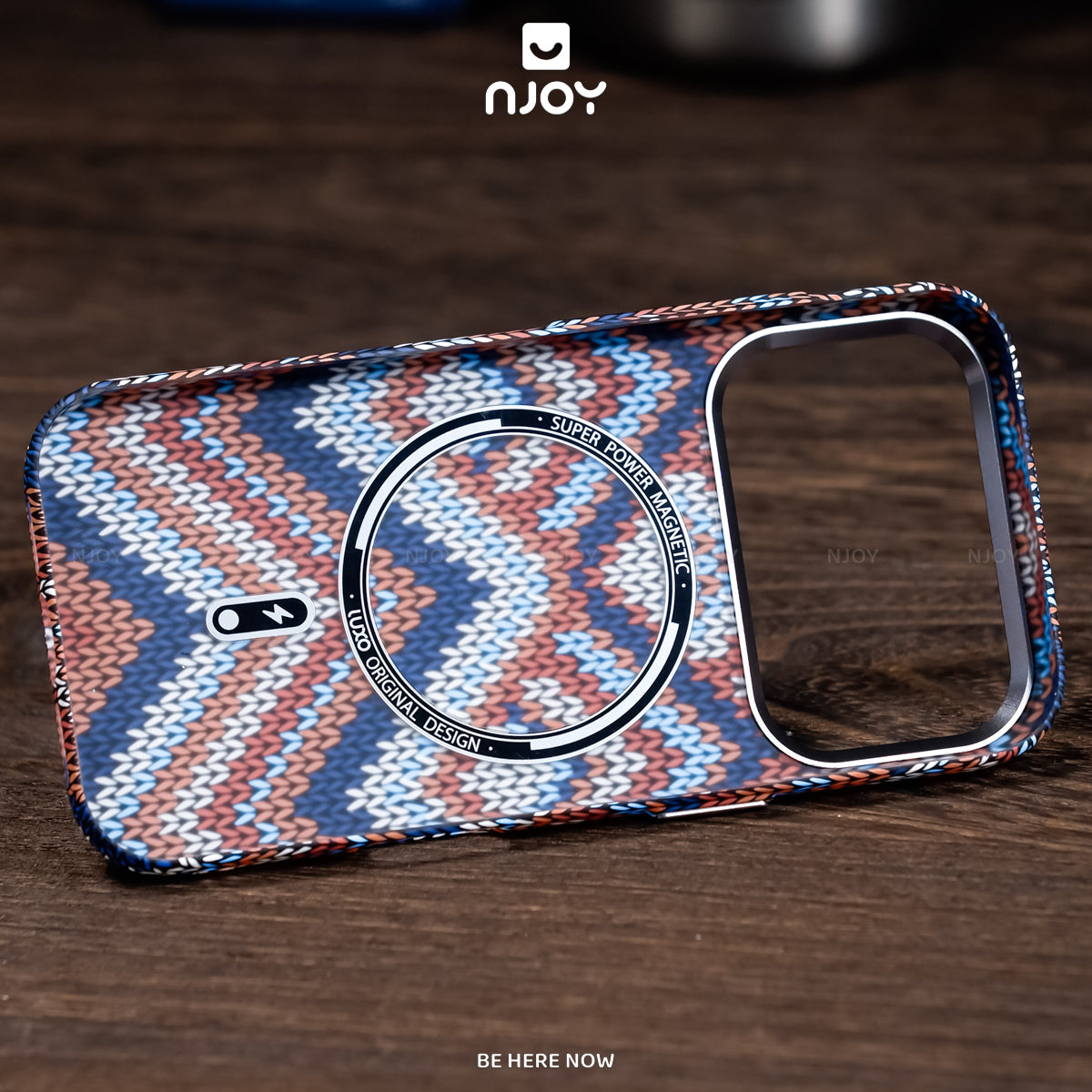 Ốp Carbon Magsafe Siêu Mỏng PC Họa Tiết Vải Đan Cho Điện Thoại iPhone 17 Pro Max 16 15 14 13