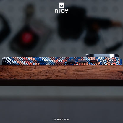 Ốp Carbon Magsafe Siêu Mỏng PC Họa Tiết Vải Đan Cho Điện Thoại iPhone 17 Pro Max 16 15 14 13