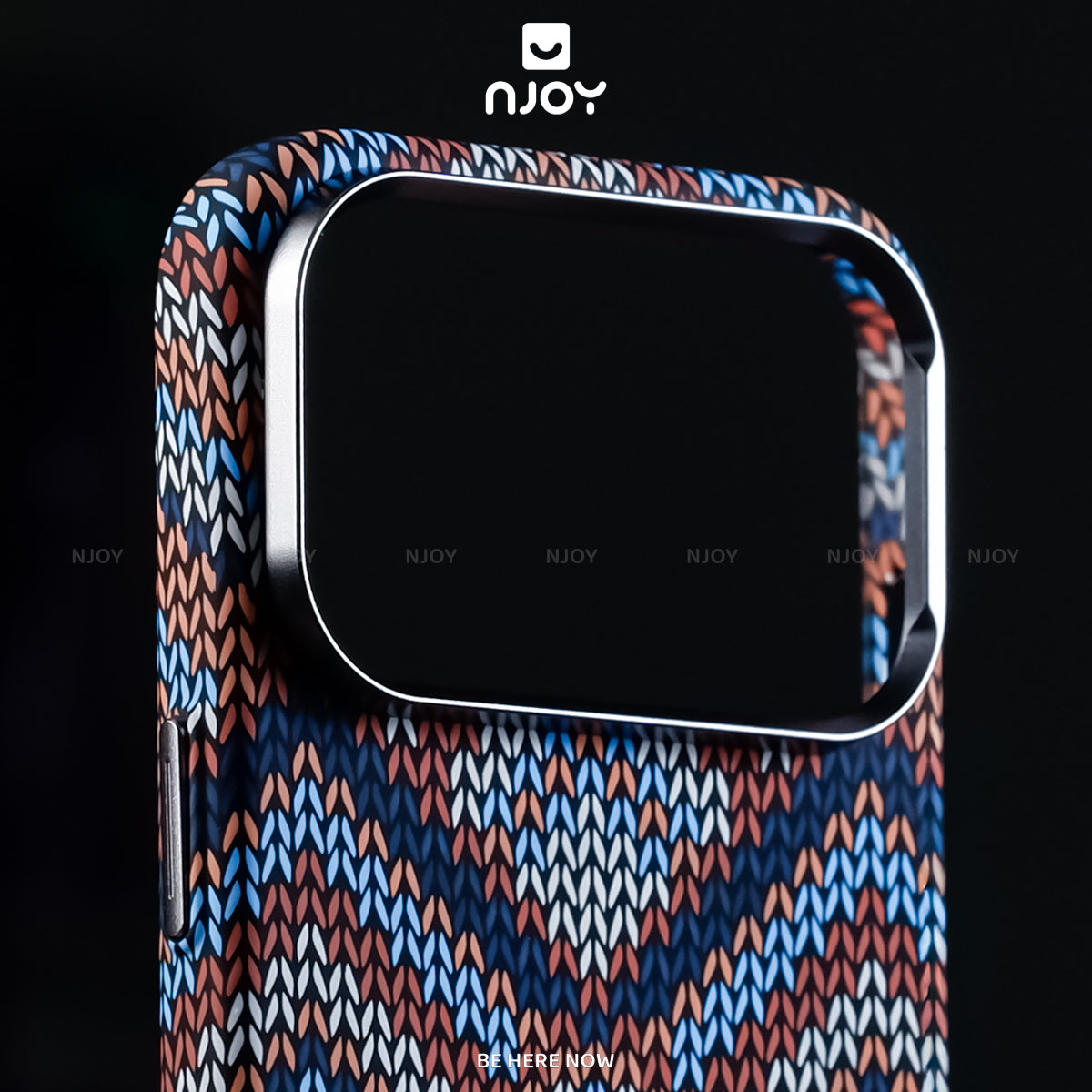 Ốp Carbon Magsafe Siêu Mỏng PC Họa Tiết Vải Đan Cho Điện Thoại iPhone 17 Pro Max 16 15 14 13