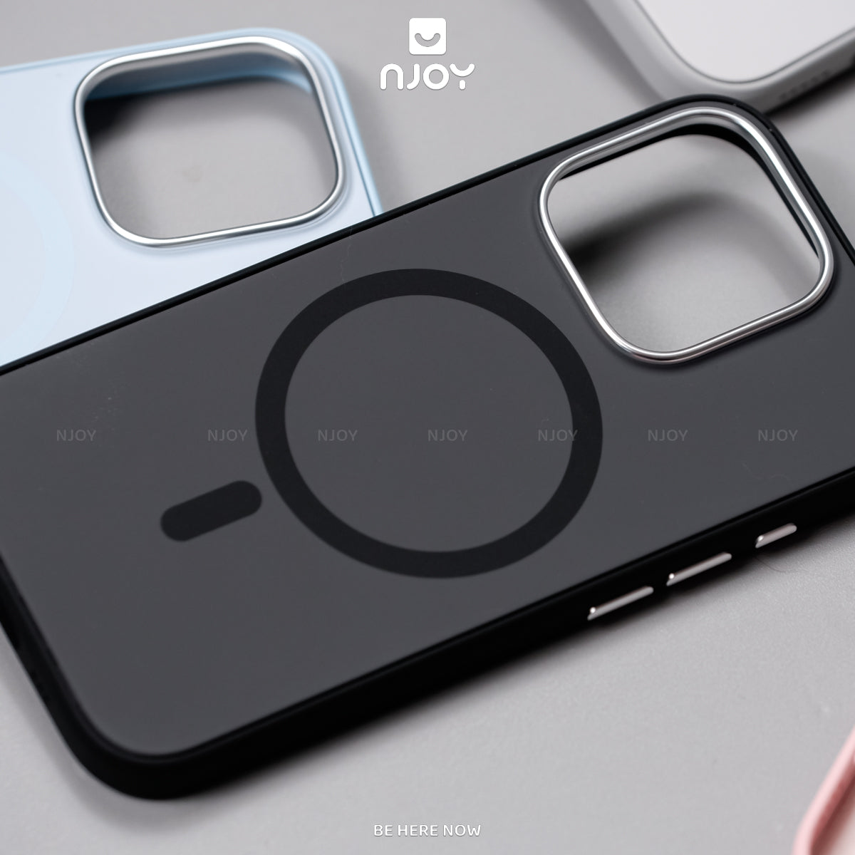 Ốp Nhám Chống Bẩn Magsafe Viền Dẻo Cao Cấp Cho Điện Thoại iPhone 17 Pro Max 16 15