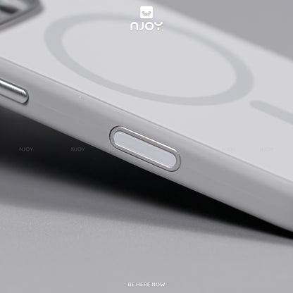 Ốp Nhám Chống Bẩn Magsafe Viền Dẻo Cao Cấp Cho Điện Thoại iPhone 17 Pro Max 16 15