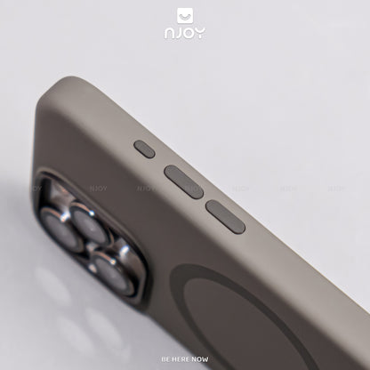 Ốp Magsafe Chống Bẩn Viền Camera Kim Loại Cho iPhone 17 16 15 Pro Max