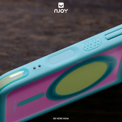 Ốp Chống Bẩn Retro Pop City Chống Sốc Bảo Vệ Camera Cho Điện Thoại iPhone 17 Pro Max 16 15 14 13