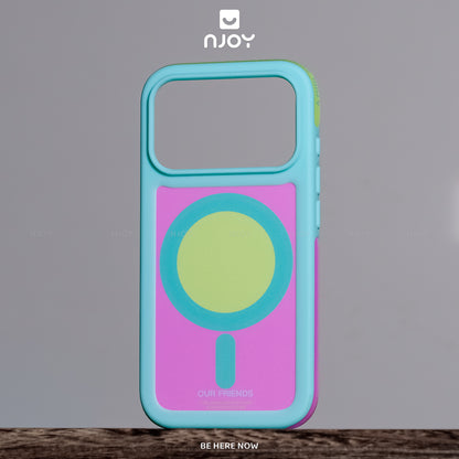 Ốp Chống Bẩn Retro Pop City Chống Sốc Bảo Vệ Camera Cho Điện Thoại iPhone 17 Pro Max 16 15 14 13