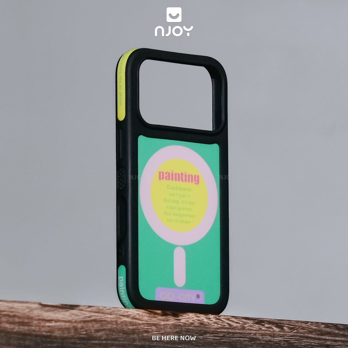 Ốp Chống Bẩn Retro Pop City Chống Sốc Bảo Vệ Camera Cho Điện Thoại iPhone 17 Pro Max 16 15 14 13