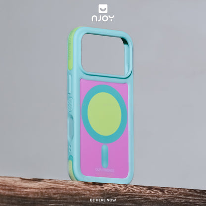 Ốp Chống Bẩn Retro Pop City Chống Sốc Bảo Vệ Camera Cho Điện Thoại iPhone 17 Pro Max 16 15 14 13