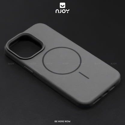 Ốp Chống Bẩn Hỗ Trợ Sạc Không Dây Từ Tính Lót Nhung Cho iPhone 17 Pro Max 16 15 14 13