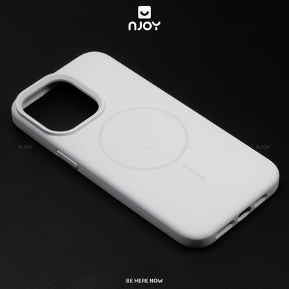 Ốp Chống Bẩn Hỗ Trợ Sạc Không Dây Từ Tính Lót Nhung Cho iPhone 17 Pro Max 16 15 14 13