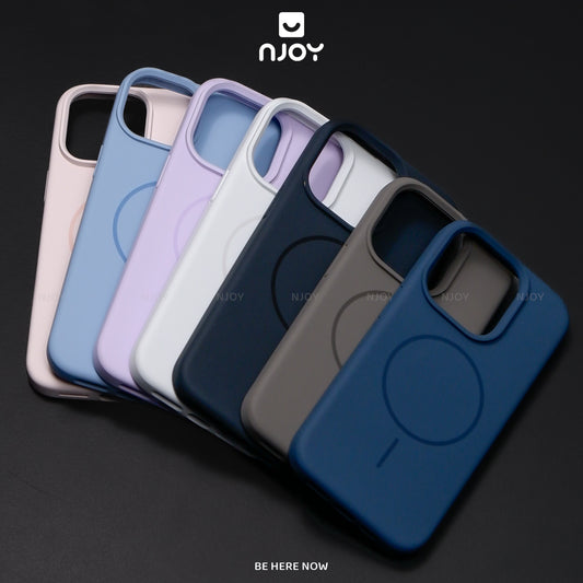 Ốp Chống Bẩn Hỗ Trợ Sạc Không Dây Từ Tính Lót Nhung Cho iPhone 17 Pro Max 16 15 14 13