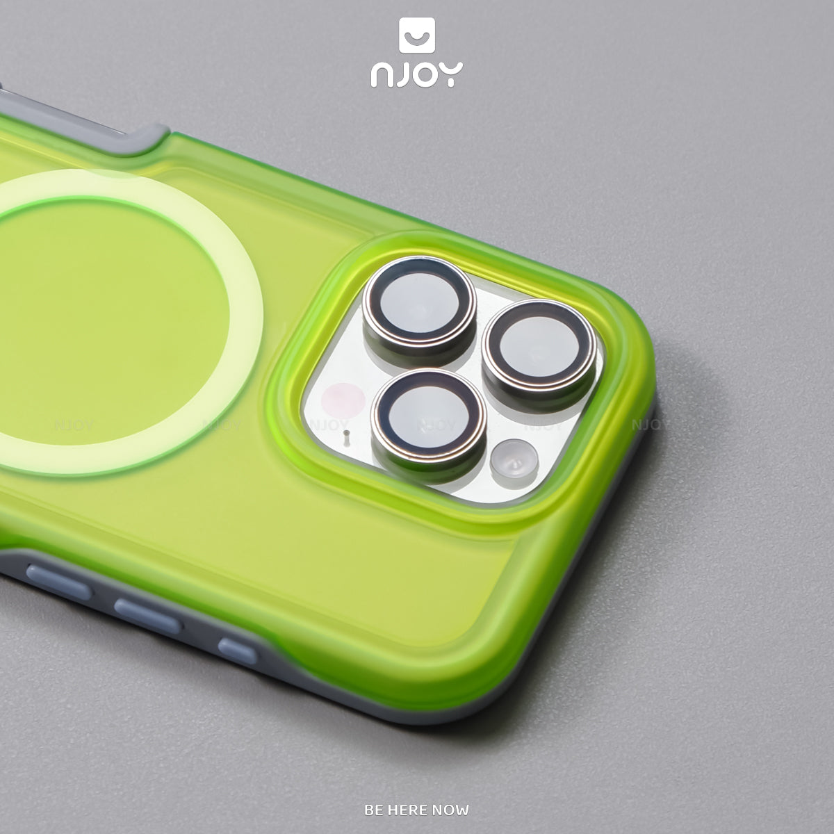 Ốp Lưng Magsafe Nhám Phản Quang Neo Chống Sốc Cho iPhone 16 Pro Max 15 14 13 12