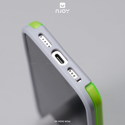 Ốp Lưng Magsafe Nhám Phản Quang Neo Chống Sốc Cho iPhone 16 Pro Max 15 14 13 12