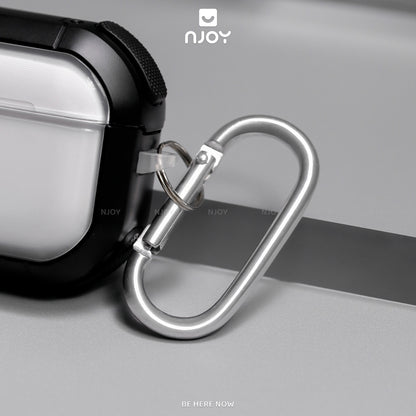 Ốp Vỏ Case Trong Suốt Chống Sốc Khoá Nam Châm Cho Tai Nghe Airpods Pro 3 2 Airpods 4 3