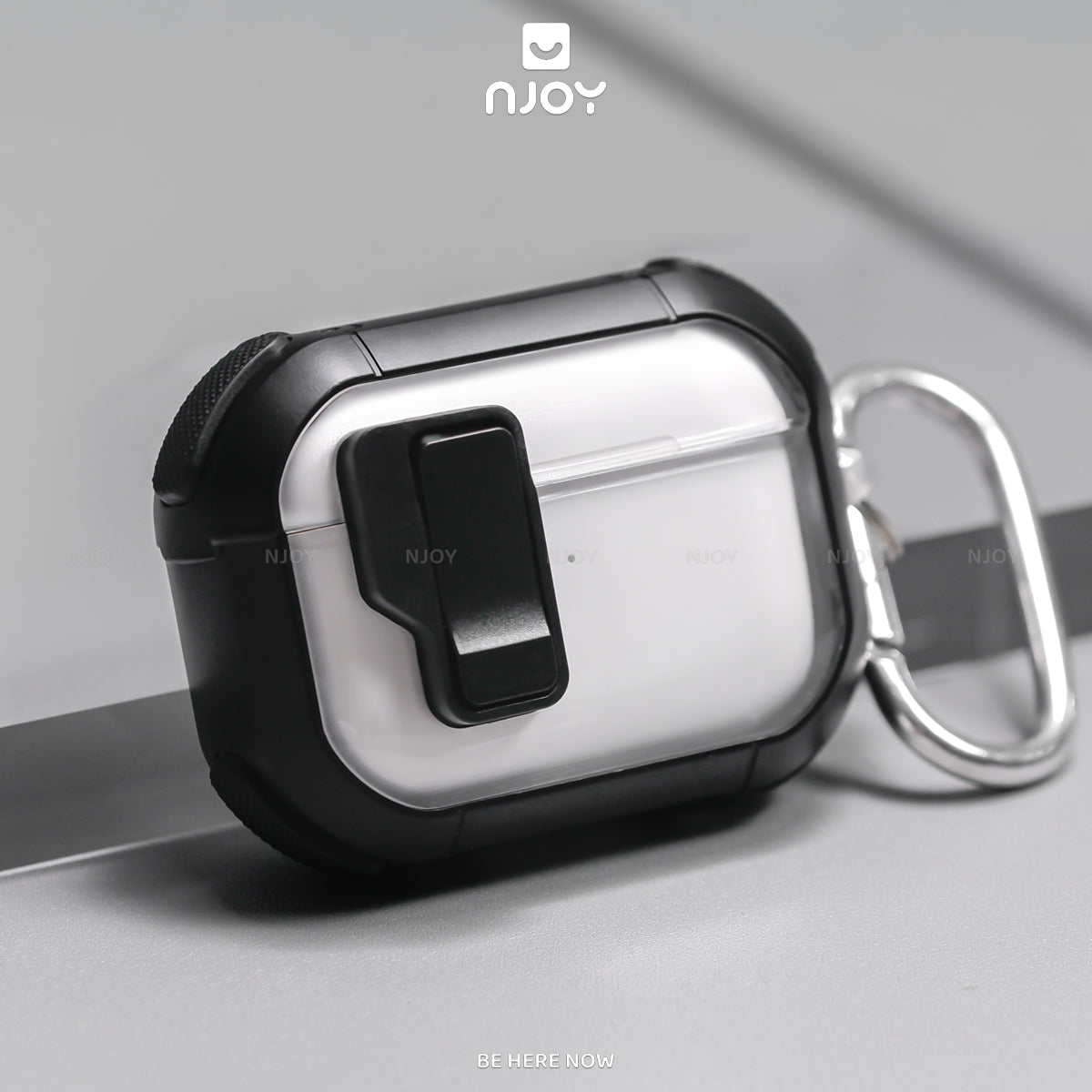 Ốp Vỏ Case Trong Suốt Chống Sốc Khoá Nam Châm Cho Tai Nghe Airpods Pro 3 2 Airpods 4 3