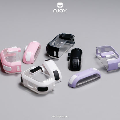 Ốp Vỏ Case Trong Suốt Chống Sốc Khoá Nam Châm Cho Tai Nghe Airpods Pro 3 2 Airpods 4 3