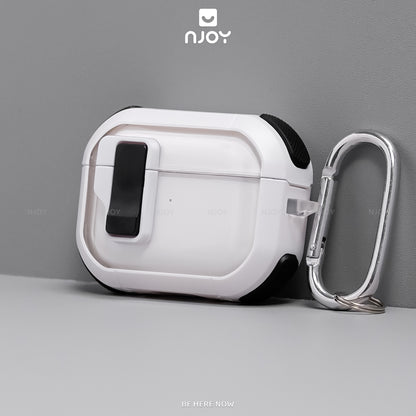 Ốp Vỏ Case Trong Suốt Chống Sốc Khoá Nam Châm Cho Tai Nghe Airpods Pro 3 2 Airpods 4 3