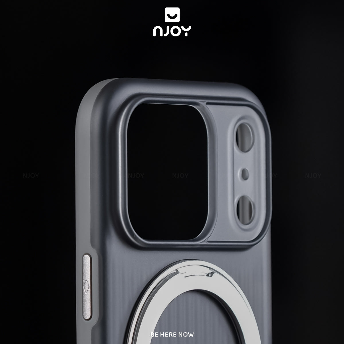 Ốp Lưng Kiêm Giá Đỡ Xoay 360 Độ Hỗ Trợ Sạc Không Dây Từ Tính Cho Điện Thoại iPhone 17 Pro Max 16 15 14