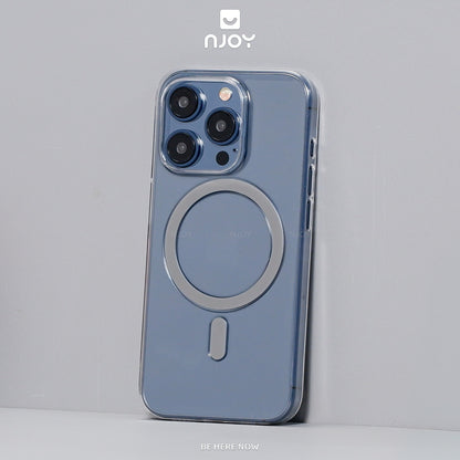 Ốp Magsafe Trong Suốt Thinix Siêu Mỏng Cho iPhone 17 Pro Max 16 15 14 13 12