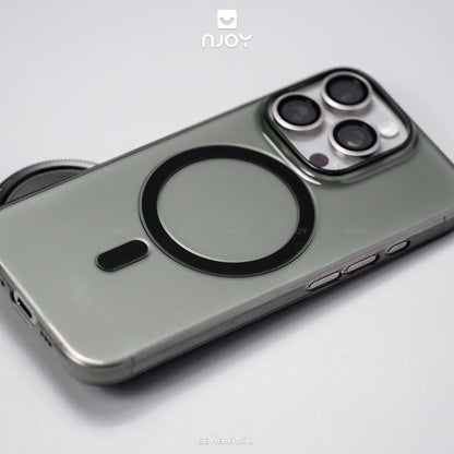 Ốp Magsafe Trong Suốt Thinix Siêu Mỏng Cho iPhone 17 Pro Max 16 15 14 13 12