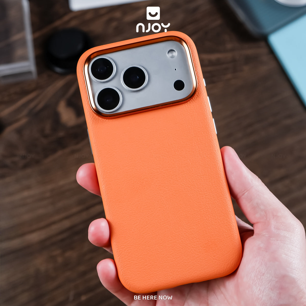 Ốp Da Magsafe Viền Kim Loại Bảo Vệ Camera Cho iPhone 18 Pro Max 17 16 15 14