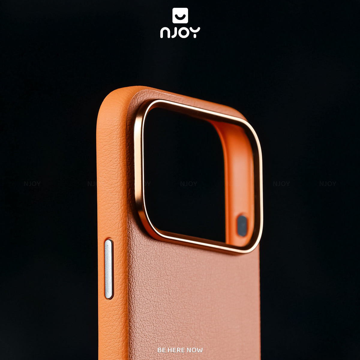 Ốp Da Magsafe Viền Kim Loại Bảo Vệ Camera Cho iPhone 17 Pro Max 16 15 14