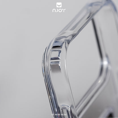 Ốp Đựng Thẻ Trong Suốt Njoy Bảo Vệ Camera Cho iPhone 17 Pro Max 16 15 14 13 12