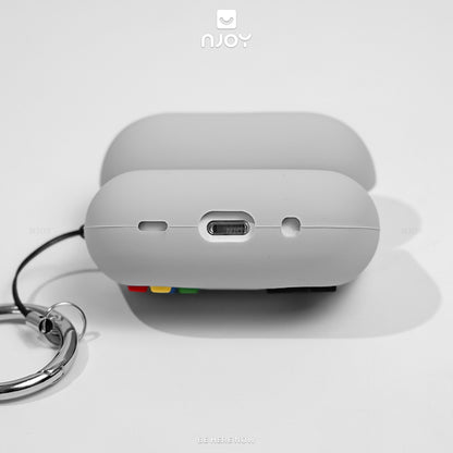 Ốp Silicon Máy Chơi Game Ahastyle Chất Liệu Silicon Kèm Móc Khóa Cho AirPods Pro 2 3 Airpods 4