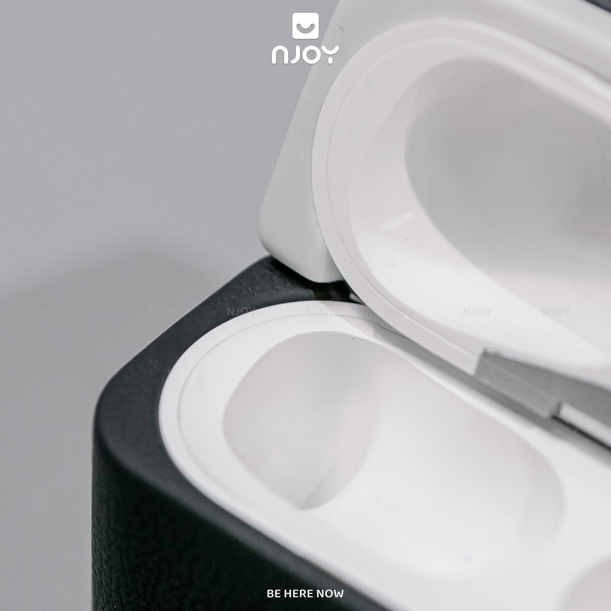 Ốp Silicon In Hình Retro Camera Kèm Móc Khóa Cho Tai Nghe AirPods Pro 3 2 Airpods 4