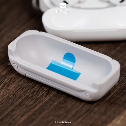 Ốp In Hình Máy Nghe Nhạc Cassette Cổ Điển Retro Kèm Dây Đeo Cho Airpods Pro 3 2 Airpods 4