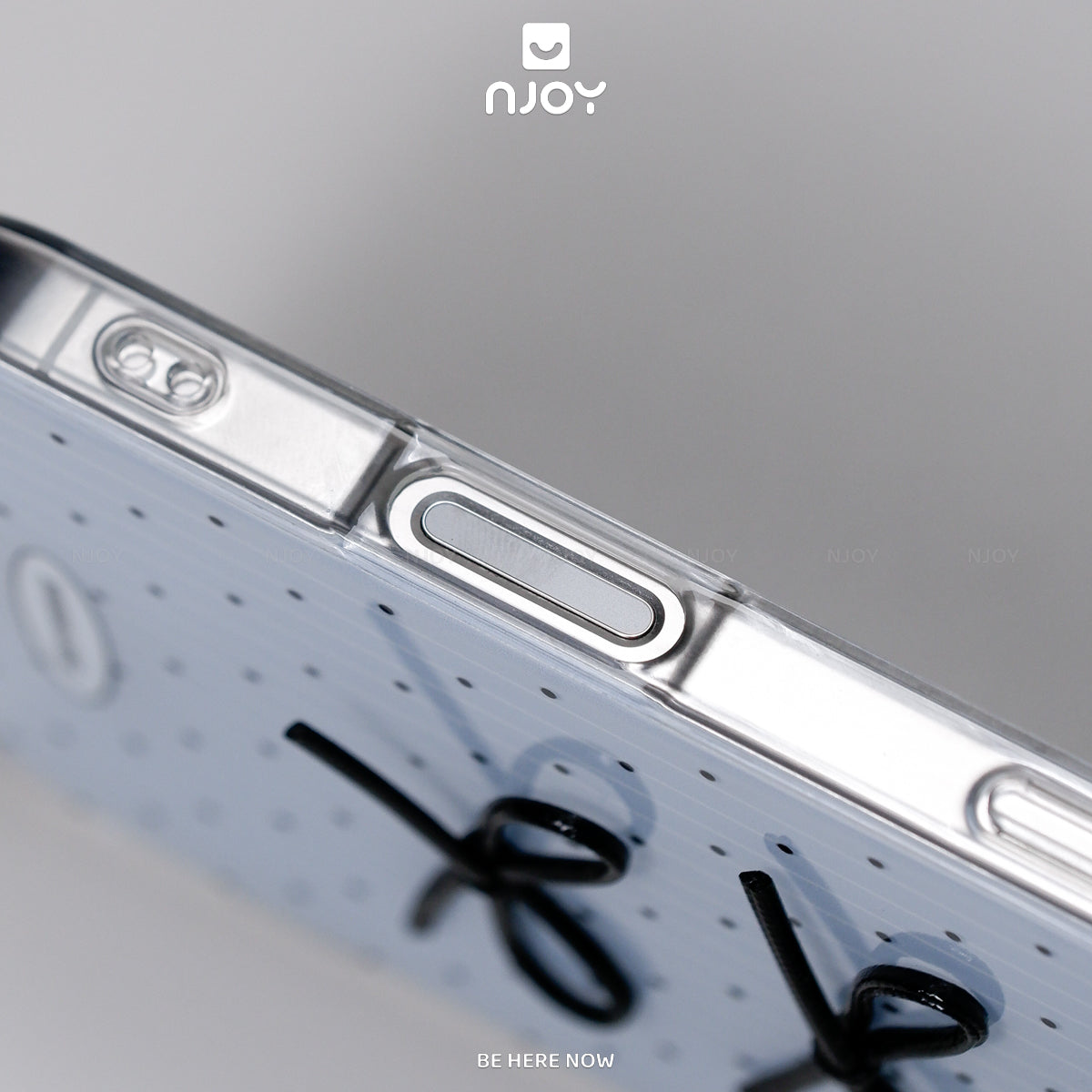 Ốp Lưng Nơ Chấm Bi Màu Xanh Dễ Thương Bảo Vệ Camera Cho Điện Thoại iPhone 17 Pro Max 16 15 14 13 12