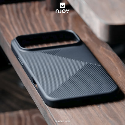Ốp Nhám Sọc Siêu Mỏng Nexus Họa Tiết Hình Học Geomestry Cho iPhone 17 Pro Max 16 15 14 13 12