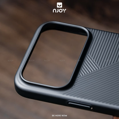 Ốp Nhám Sọc Siêu Mỏng Nexus Họa Tiết Hình Học Geomestry Cho iPhone 17 Pro Max 16 15 14 13 12