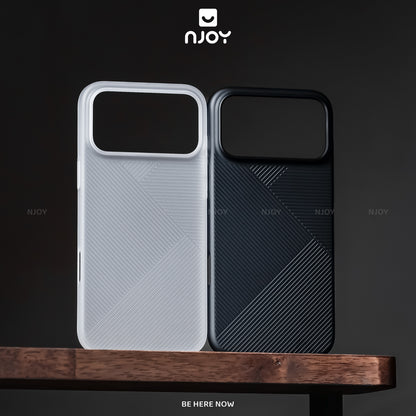 Ốp Nhám Sọc Siêu Mỏng Nexus Họa Tiết Hình Học Geomestry Cho iPhone 17 Pro Max 16 15 14 13 12