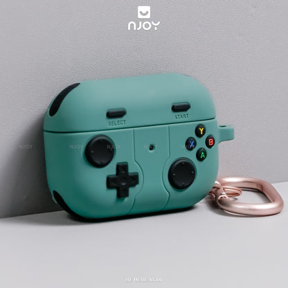 Ốp Silicon Máy Chơi Game Kèm Móc Khóa Cho Tai Nghe Airpods Pro 3 2 4