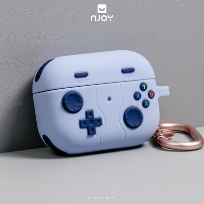 Ốp Silicon Máy Chơi Game Kèm Móc Khóa Cho Tai Nghe Airpods Pro 3 2 4