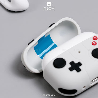 Ốp Silicon Máy Chơi Game Kèm Móc Khóa Cho Tai Nghe Airpods Pro 3 2 4