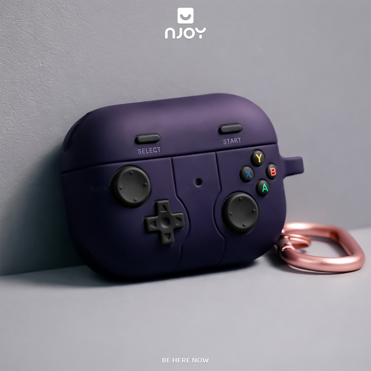 Ốp Silicon Máy Chơi Game Kèm Móc Khóa Cho Tai Nghe Airpods Pro 3 2 4