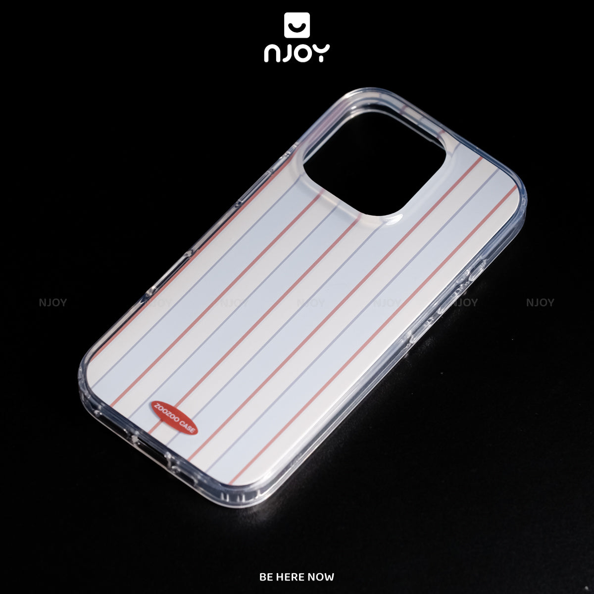 Ốp Lưng Art Minimal Sọc Thẳng Có Túi Khí Chống Sốc Cho Điện Thoại iPhone 17 Pro Max 16 15 14 13