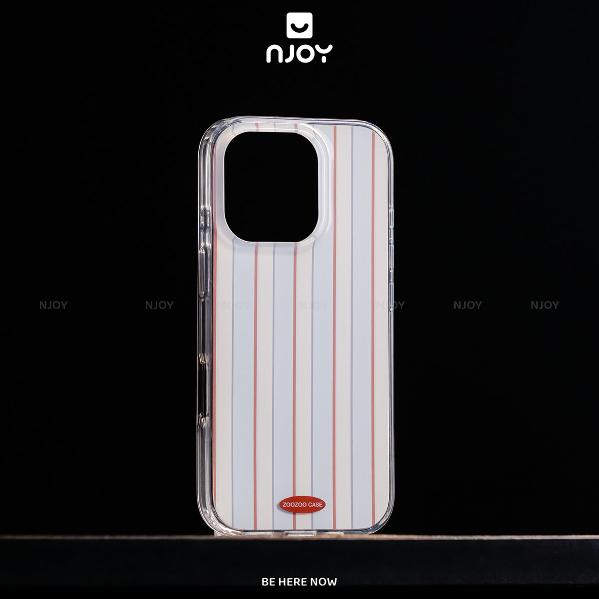 Ốp Lưng Art Minimal Sọc Thẳng Có Túi Khí Chống Sốc Cho Điện Thoại iPhone 18 Pro Max 17 16 15 14 13